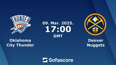Oklahoma City Thunder vs. Denver Nuggets Live Score and Stats .